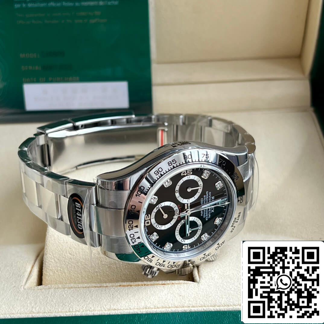 Rolex Daytona M116509-0055 1:1 Mejor edición BT Factory esfera negra