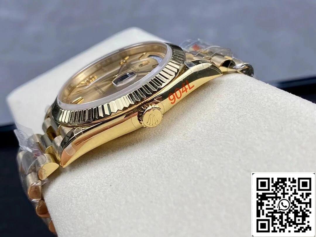 Rolex Day Date M228238-0006 1:1 Best Edition GM Factory Gold Dial