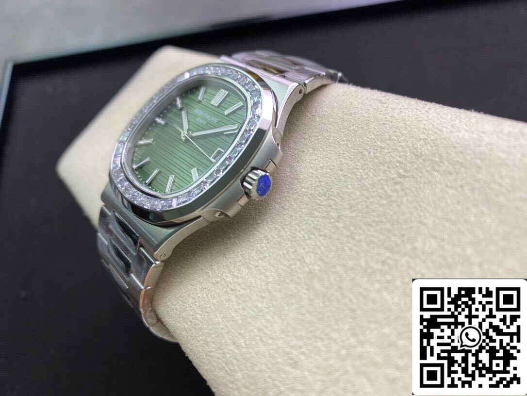 Patek Philippe Nautilus 5711/1300A-001 1:1 Mejor Edición 3K Esfera Verde de Fábrica