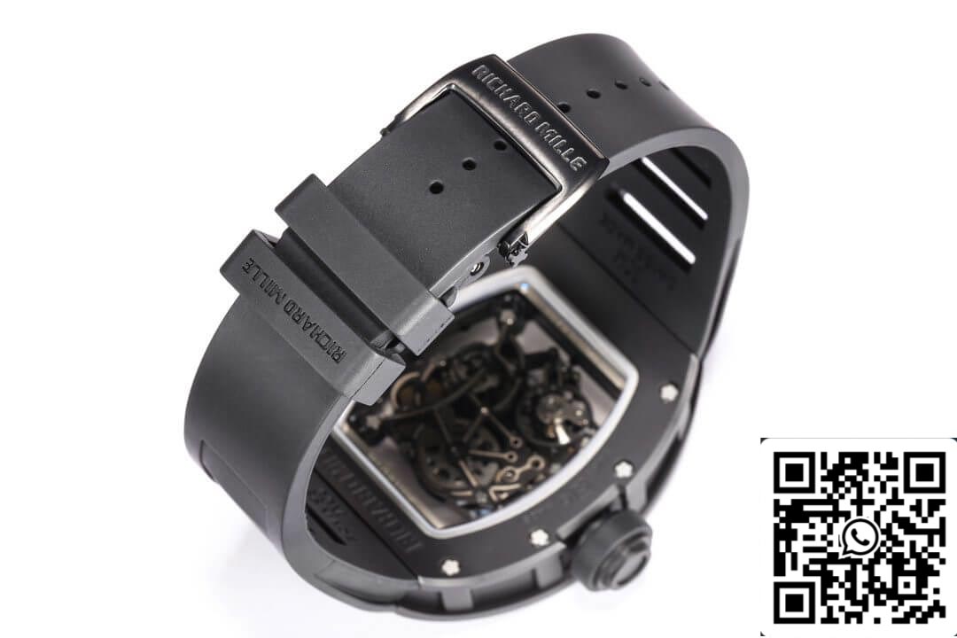 Custodia in ceramica nera Richard Mille RM-055 1: 1 Best Edition BBR Factory V2