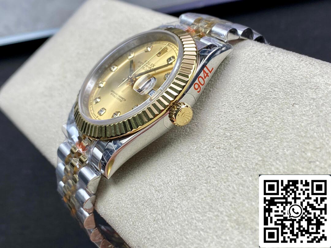 Rolex Datejust M126333-0012 1:1 Mejor Edición GM Factory Oro Amarillo