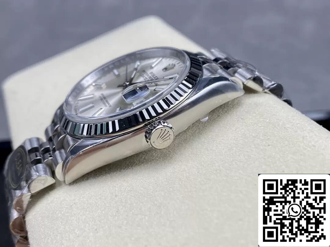 Rolex Datejust M126234-0013 36MM 1:1 Mejor edición Clean Factory esfera plateada