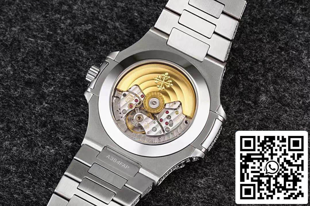 Patek Philippe Nautilus 5726/1A-014 1:1 Mejor edición R8 Factory Gypsophila esfera de diamantes