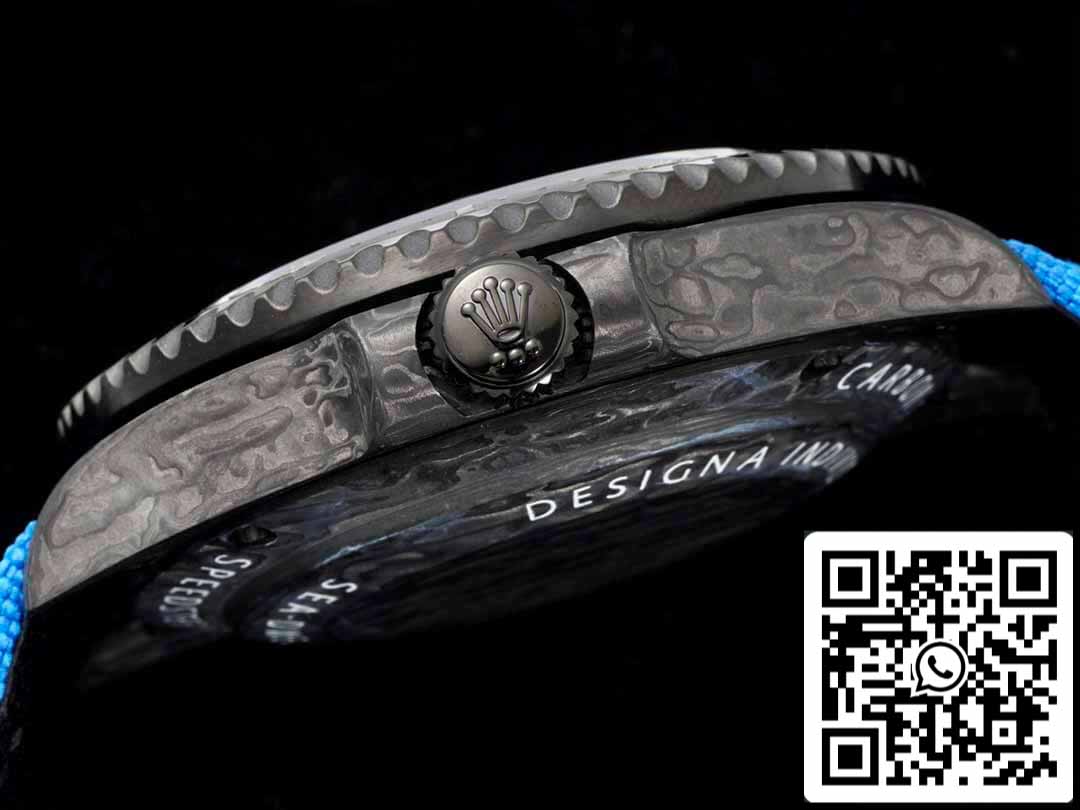 Rolex Sea-Dweller 1:1 Best Edition Diw Factory quadrante blu in fibra di carbonio