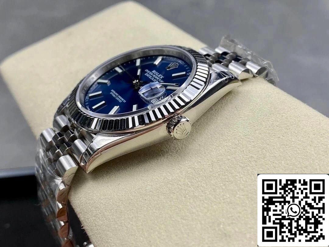 Rolex Datejust M126334-0002 41 mm Correa Jubilee VS Acero inoxidable de fábrica