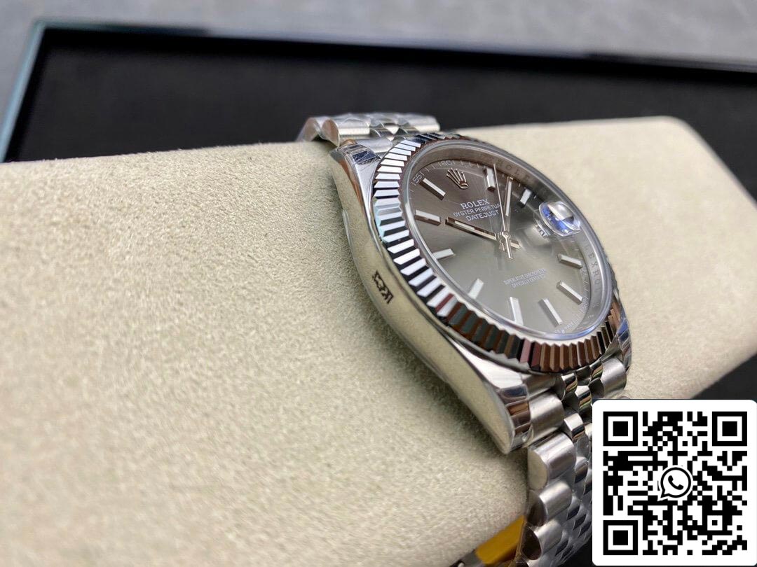 Rolex Datejust M126334-0014 1:1 Mejor Edición EW Factory Esfera Gris