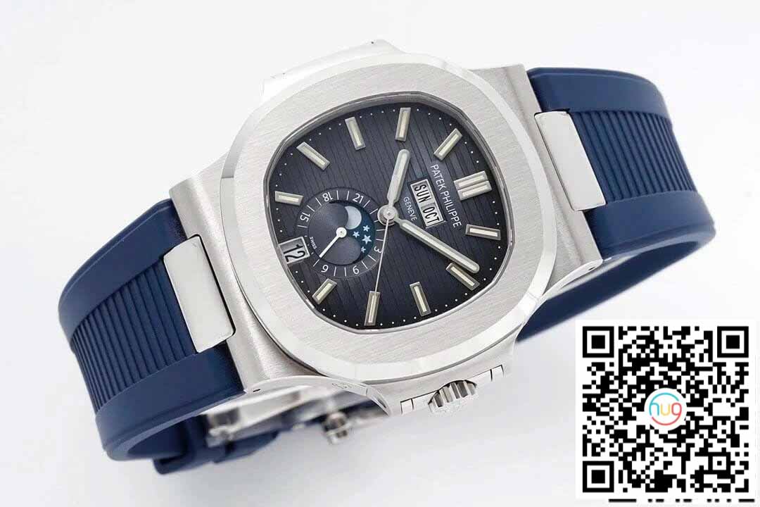 Patek Philippe Nautilus 5726/1A-014 1:1 Mejor Edición PPF Factory Azul Negro Esfera Degradada