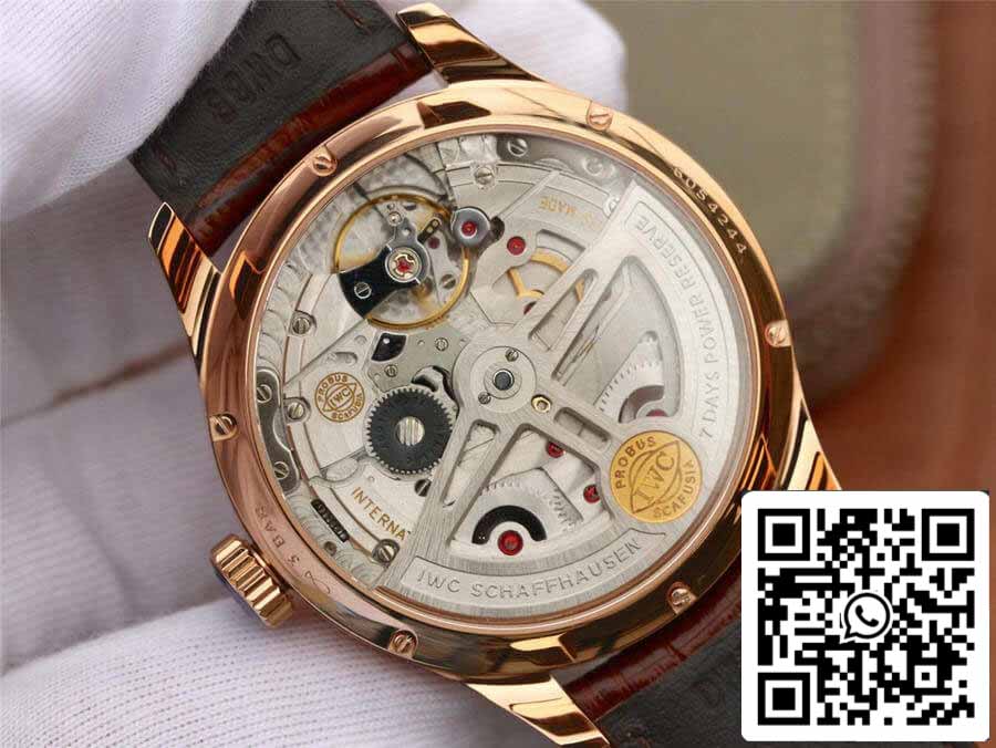 IWC Portugieser IW503504 1:1 Mejor edición ZF Factory esfera blanca