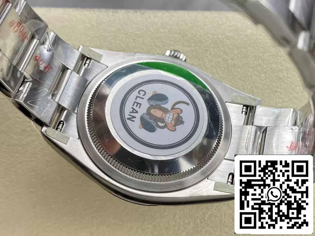 Rolex Oyster Perpetual M126000-0001 36MM 1:1 Best Edition Quadrante argento fabbrica pulita