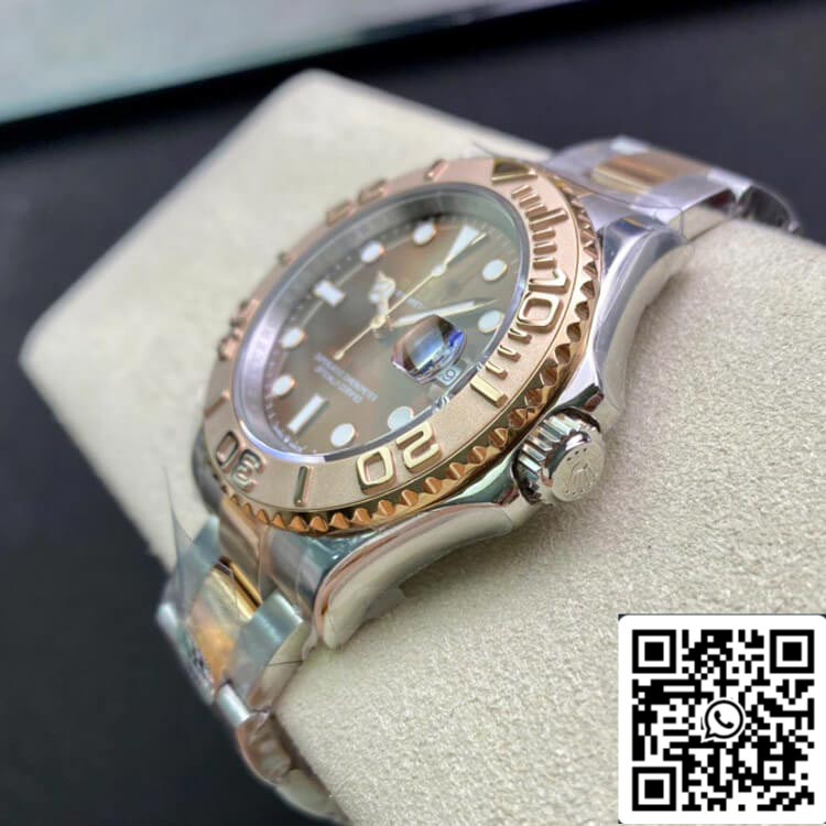 Rolex Yacht-Master 40mm 116621 AR Factory 1:1 Best Edition svizzero ETA2824 quadrante marrone