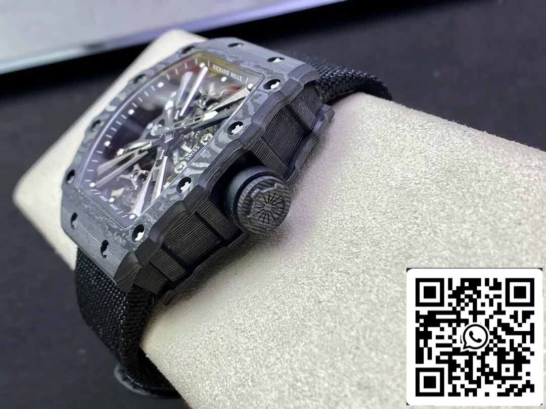 Richard Mille RM12-01 1:1 Best Edition RM Factory Tourbillon Skeleton Dial