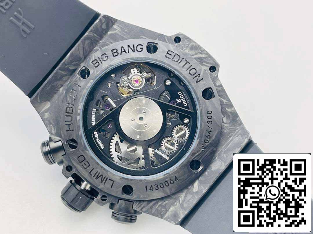 Custodia nera in fibra di carbonio Hublot BIG BANG 1:1 Best Edition HB Factory