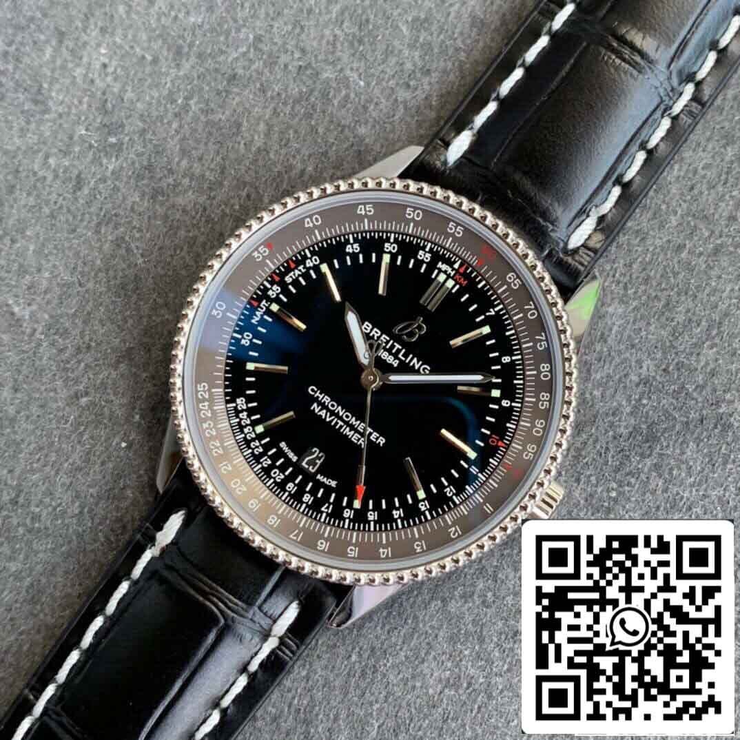 Breitling Navitimer 1 1:1 Best Edition V7 Factory esfera negra