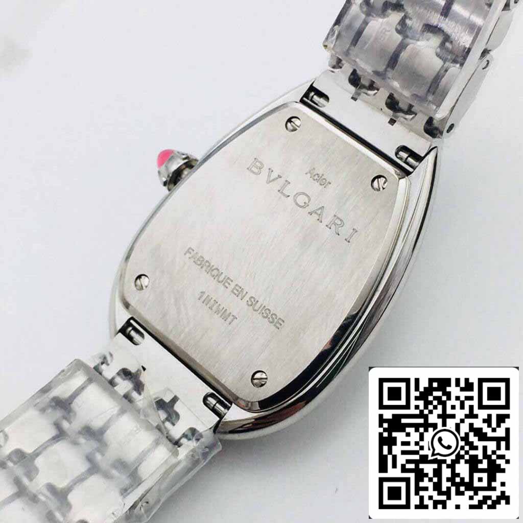 Bulgari Serpenti 103141 1: 1 Best Edition BV Factory quadrante bianco argento