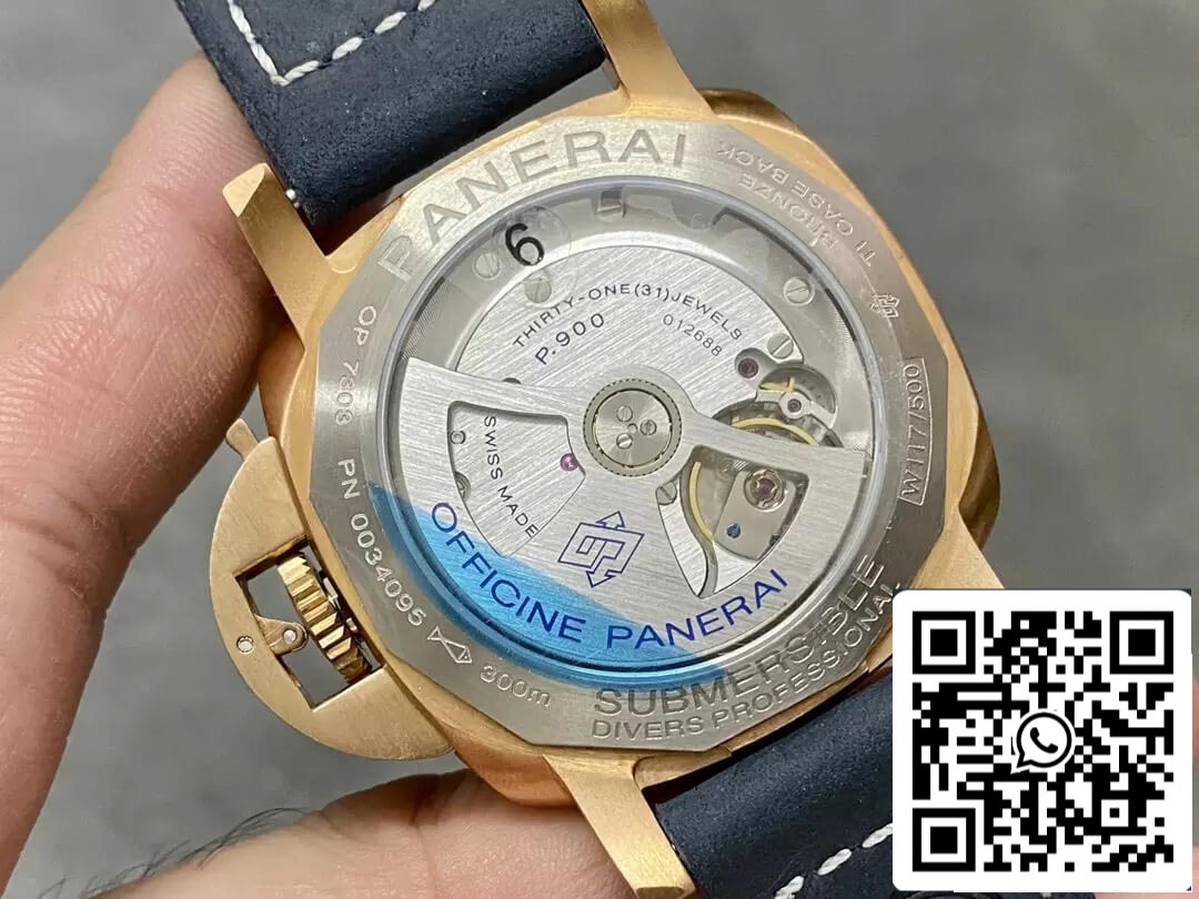 Panerai Sumergible PAM01074 1:1 Mejor Edición VS Esfera Azul de Fábrica