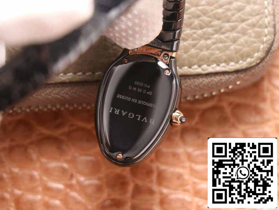 Bvlgari Serpenti 102735 1:1 Mejor edición BV Factory esfera negra