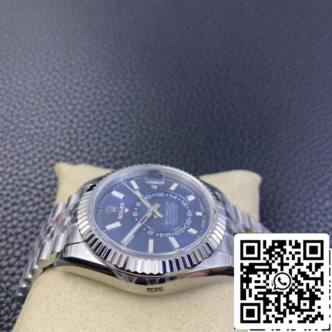 Rolex Sky Dweller M336934-0006 1:1 Mejor Edición Noob Factory V2 Esfera Azul