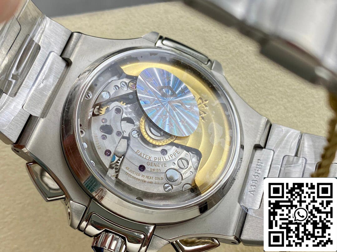 Patek Philippe Nautilus 5980/1A-014 1:1 Best Edition PPF Factory quadrante nero