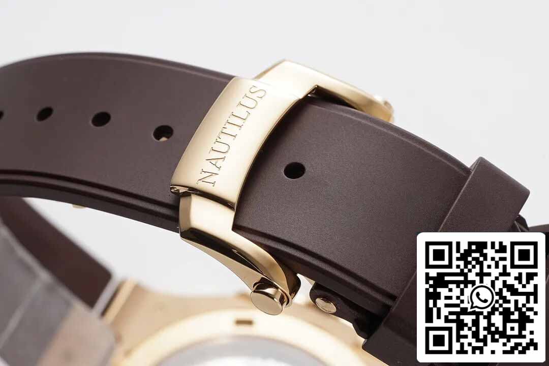 Patek Philippe Nautilus 5711 1:1 Best Edition PPF Factory Brown Rubber Strap