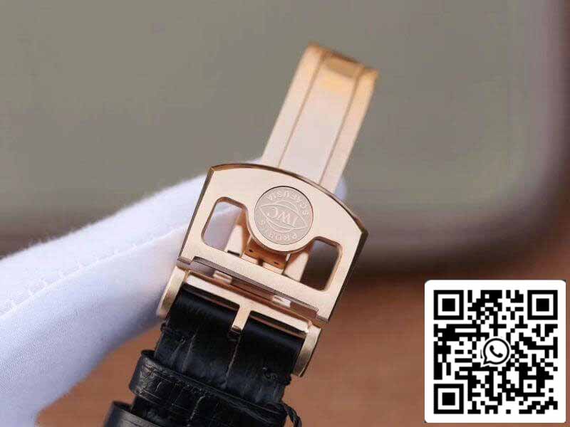 IWC Portuguese IW504210 Tourbillon 18K Rosegold 1:1 Best Edition Swiss automatic complicated tourbillon movement