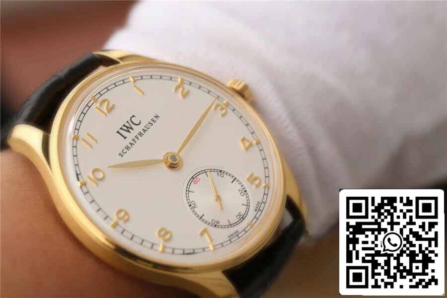 IWC Portugués IW545408 1:1 Mejor Edición ZF Factory Esfera Blanca