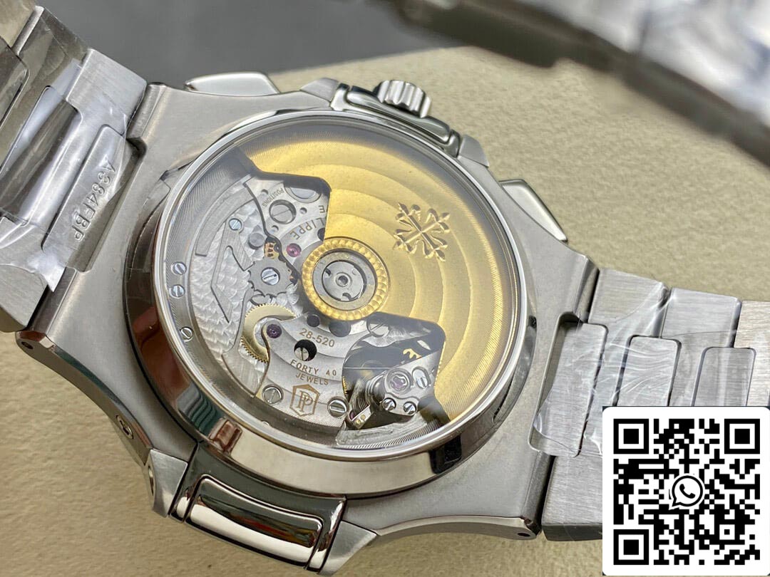 Patek Philippe Nautilus 5980/1A-001 1:1 Best Edition PPF Factory quadrante blu