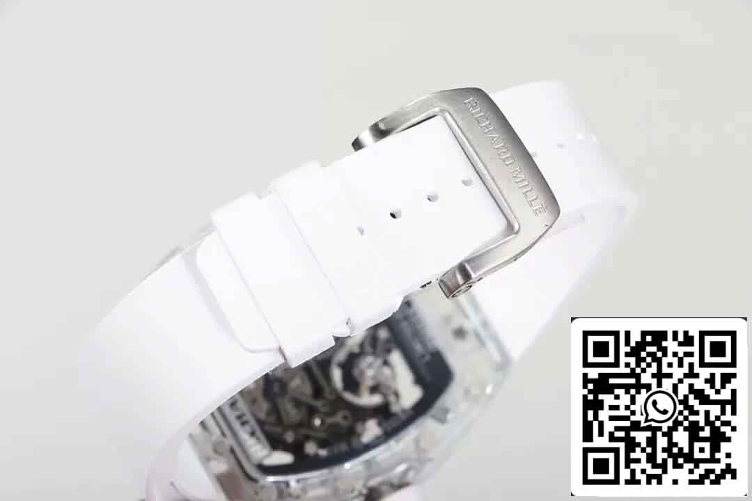 Replica Richard Mille RM055 Best 1:1  Edition RM Factory White Strap