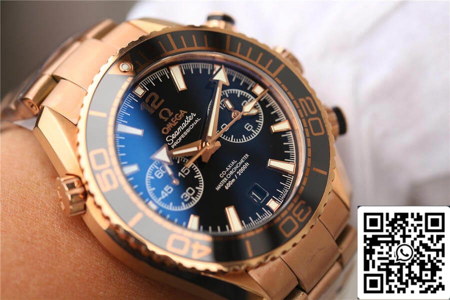 Omega Seamaster Ocean Universe Timing 232.63.46 1:1 Migliore edizione OM Factory in oro rosa