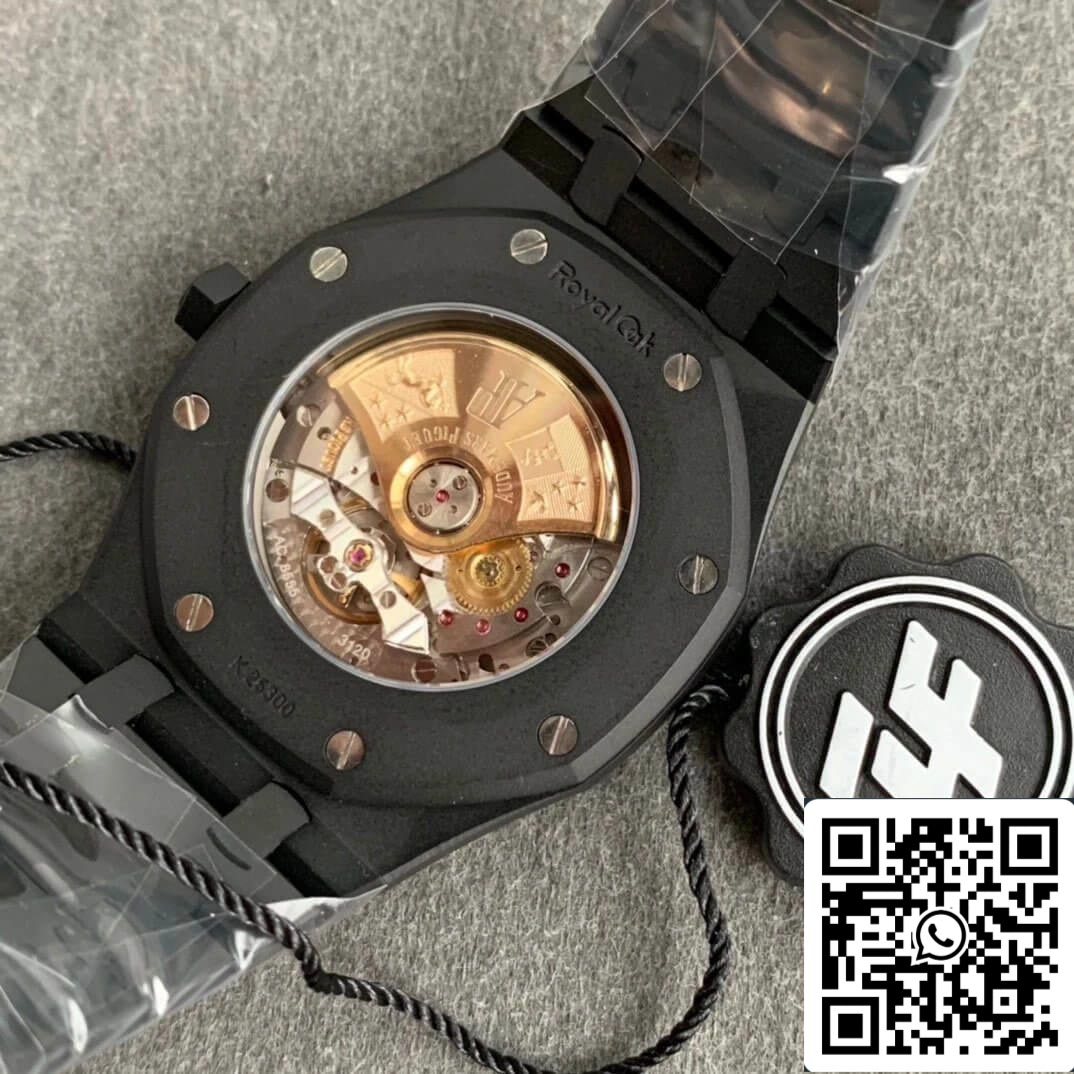 Audemars Piguet Royal Oak 15400 DLC Carbon Best Edition ZF Factory Black Dial