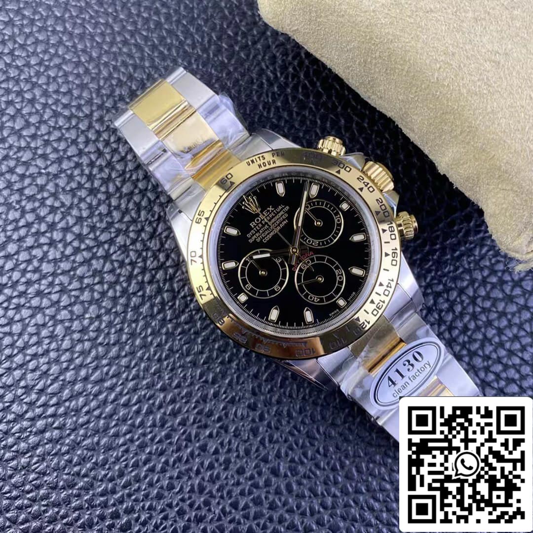 Rolex Cosmograph Daytona M116503-0004 1:1 Best Edition Clean Factory V3 quadrante nero