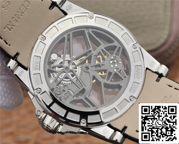 Roger Dubuis Excalibur RDDBEX0260 1:1 Mejor edición JB Factory Skeleton Tourbillon Dial