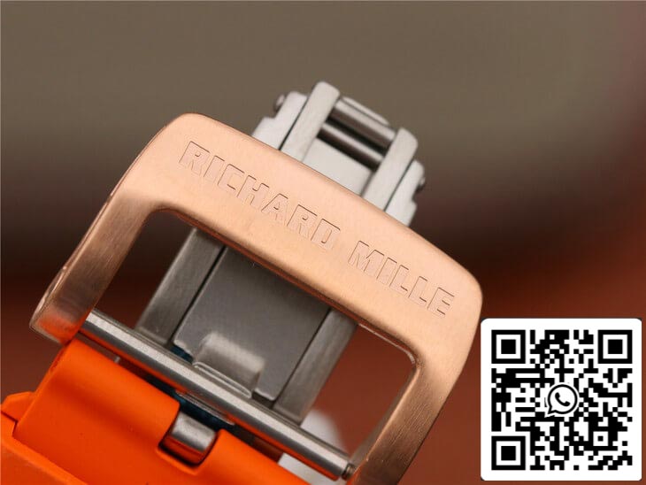 Richard Mille RM035 Americas KV Factory 1:1 Best Edition Orange Strap