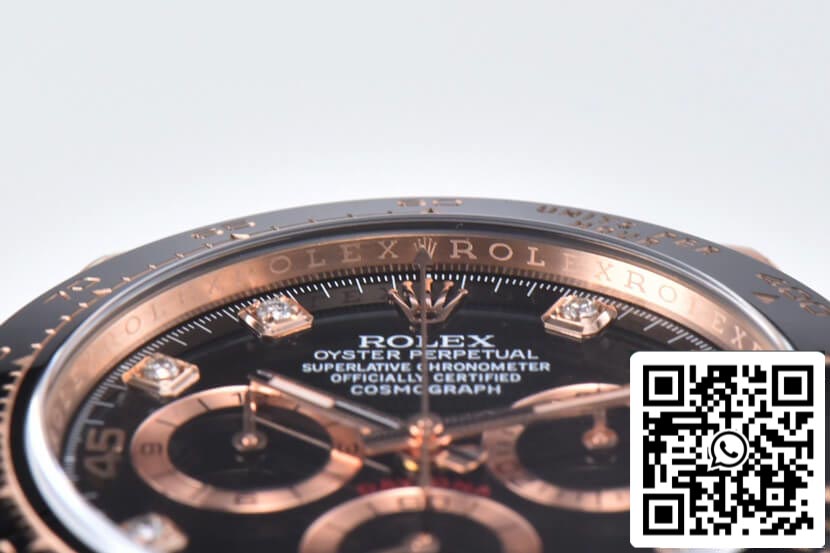 Rolex Cosmograph Daytona M116515ln-0057 1:1 Best Edition Clean Factory quadrante nero