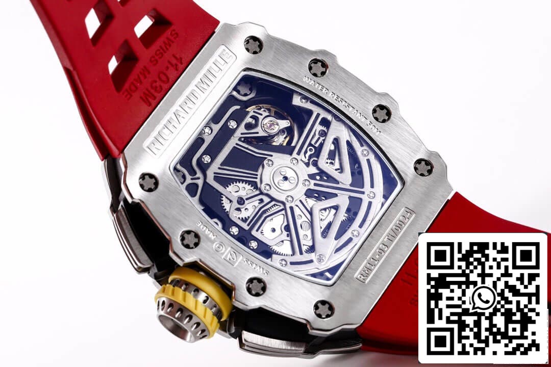 Cassa in titanio KV Factory Richard Mille RM11-03RG 1: 1 della migliore edizione