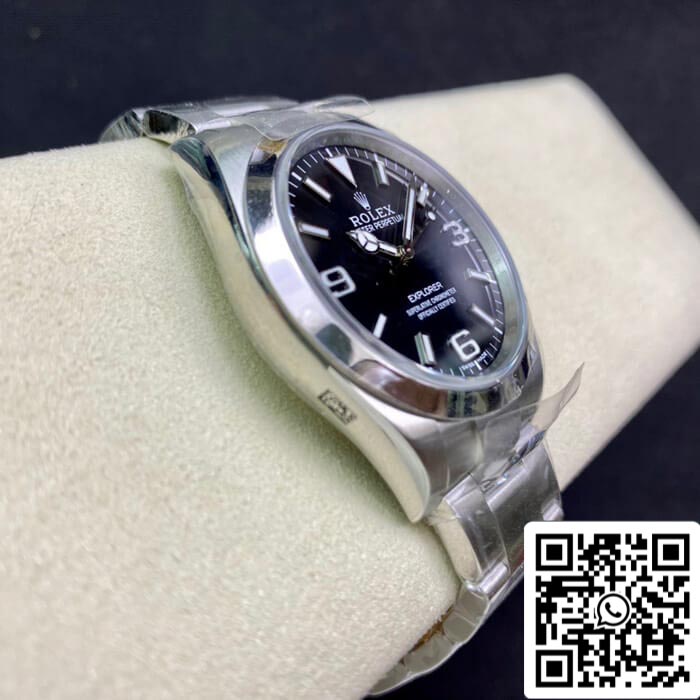 Rolex Explorer M214270-0003 39MM 1:1 Mejor edición AR Factory esfera negra