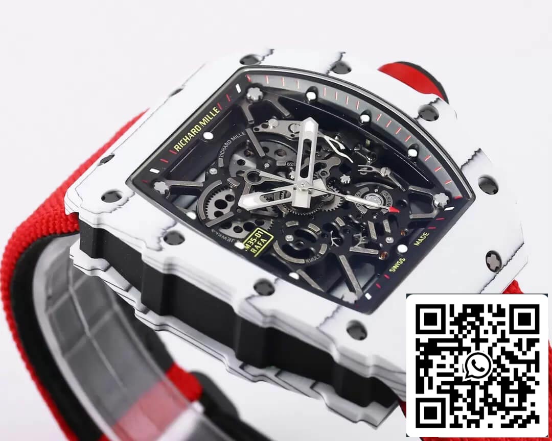 Richard Mille RM35-01 Custodia in fibra di carbonio BBR Factory 1: 1 della migliore edizione