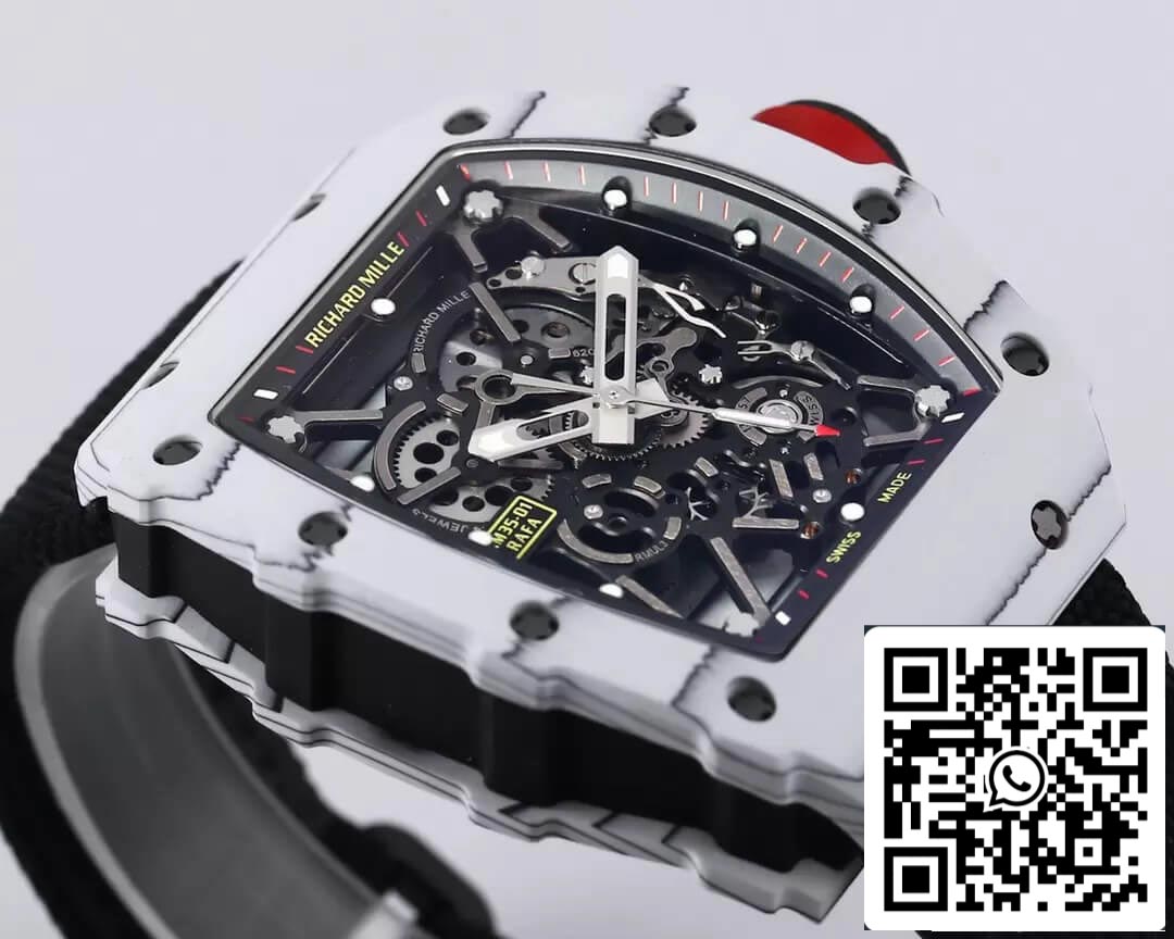 Richard Mille RM35-01 1:1 Mejor Edición BBR Factory Correa Negra