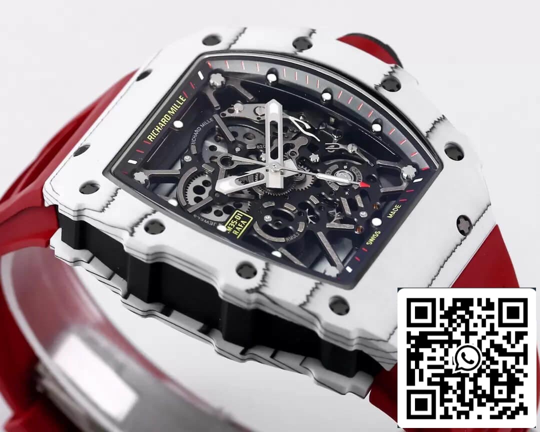 Richard Mille RM35-01 1:1 Mejor Edición BBR Factory Correa Roja