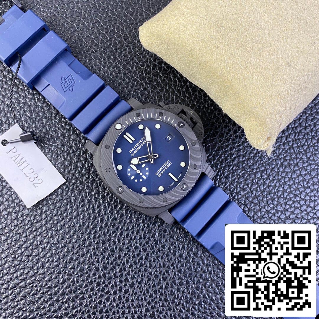 Panerai Submersible PAM01232 Quadrante blu VS Factory 1: 1 Best Edition