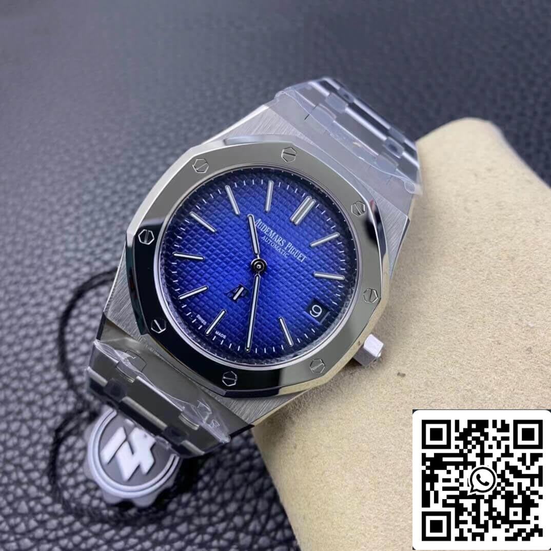 Audemars Piguet Royal Oak 15202IP.OO.1240IP.01 1:1 Best Edition ZF Factory Smoked Blue Dial EU Watch Store