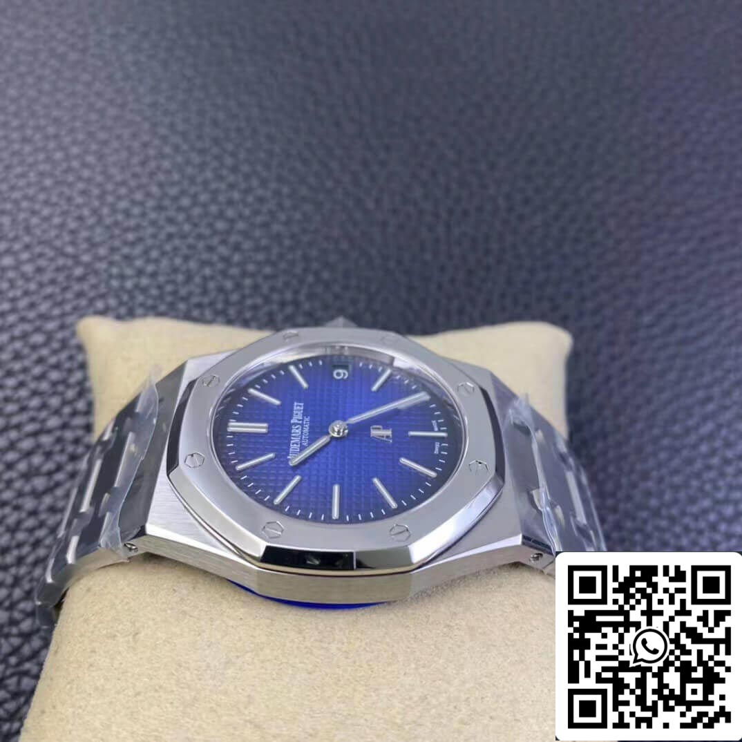 Audemars Piguet Royal Oak 15202IP.OO.1240IP.01 1:1 Best Edition ZF Factory Smoked Blue Dial EU Watch Store