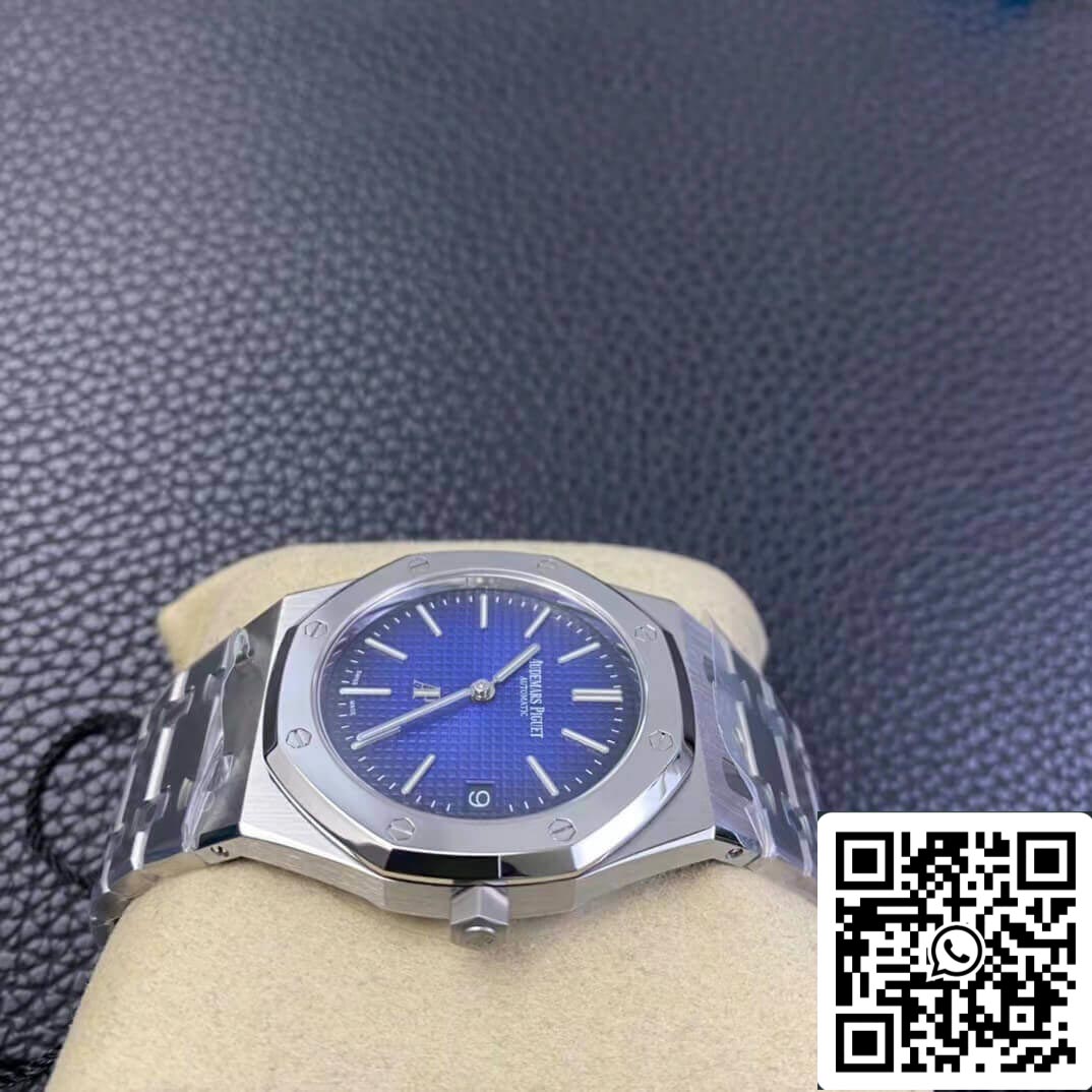 Audemars Piguet Royal Oak 15202IP.OO.1240IP.01 1:1 Best Edition ZF Factory Smoked Blue Dial EU Watch Store