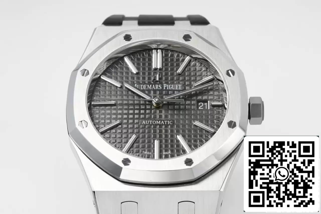 Audemars Piguet Royal Oak 15400 1:1 Best Edition APS Factory Gray Dial Rubber Strap EU Watch Store