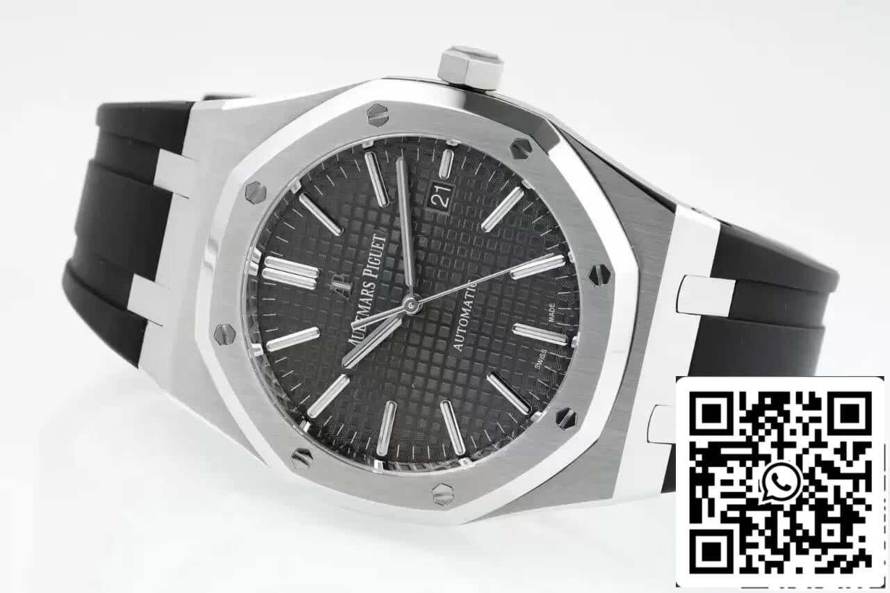 Audemars Piguet Royal Oak 15400 1:1 Best Edition APS Factory Gray Dial Rubber Strap EU Watch Store