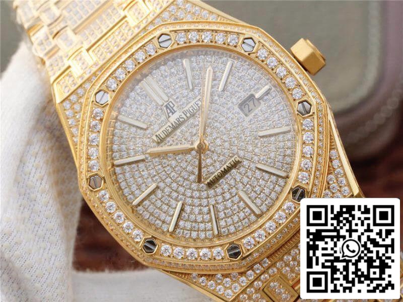 Audemars Piguet Royal Oak 15400.OR01 1:1 Best Edition Swiss ETA3120 White Diamond Dial EU Watch Store