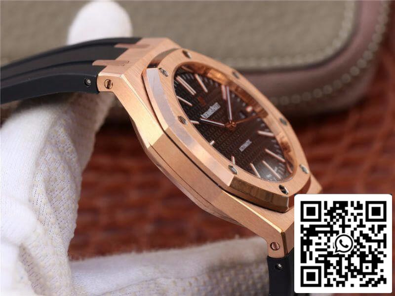 Audemars Piguet Royal Oak 15400OR.OO.D002CR.01 JF Factory 1:1 Best Edition Swiss ETA3120 Black Dial EU Watch Store