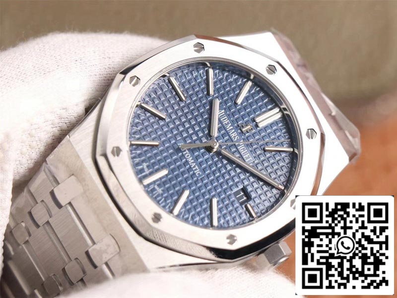 Audemars Piguet Royal Oak 15400ST.OO.1220ST.03 1:1 Best Edition ZF Factory Blue Dial Swiss ETA3120 EU Watch Store