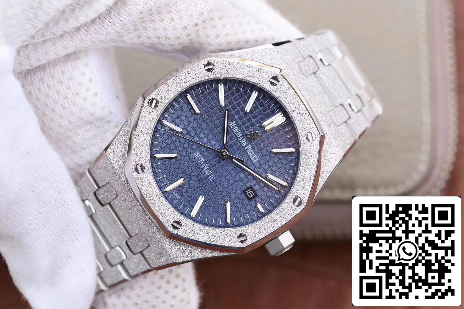 Audemars Piguet Royal Oak 15454BC.GG.1259BC.01 1:1 Best Edition JH Factory Blue Dial EU Watch Store