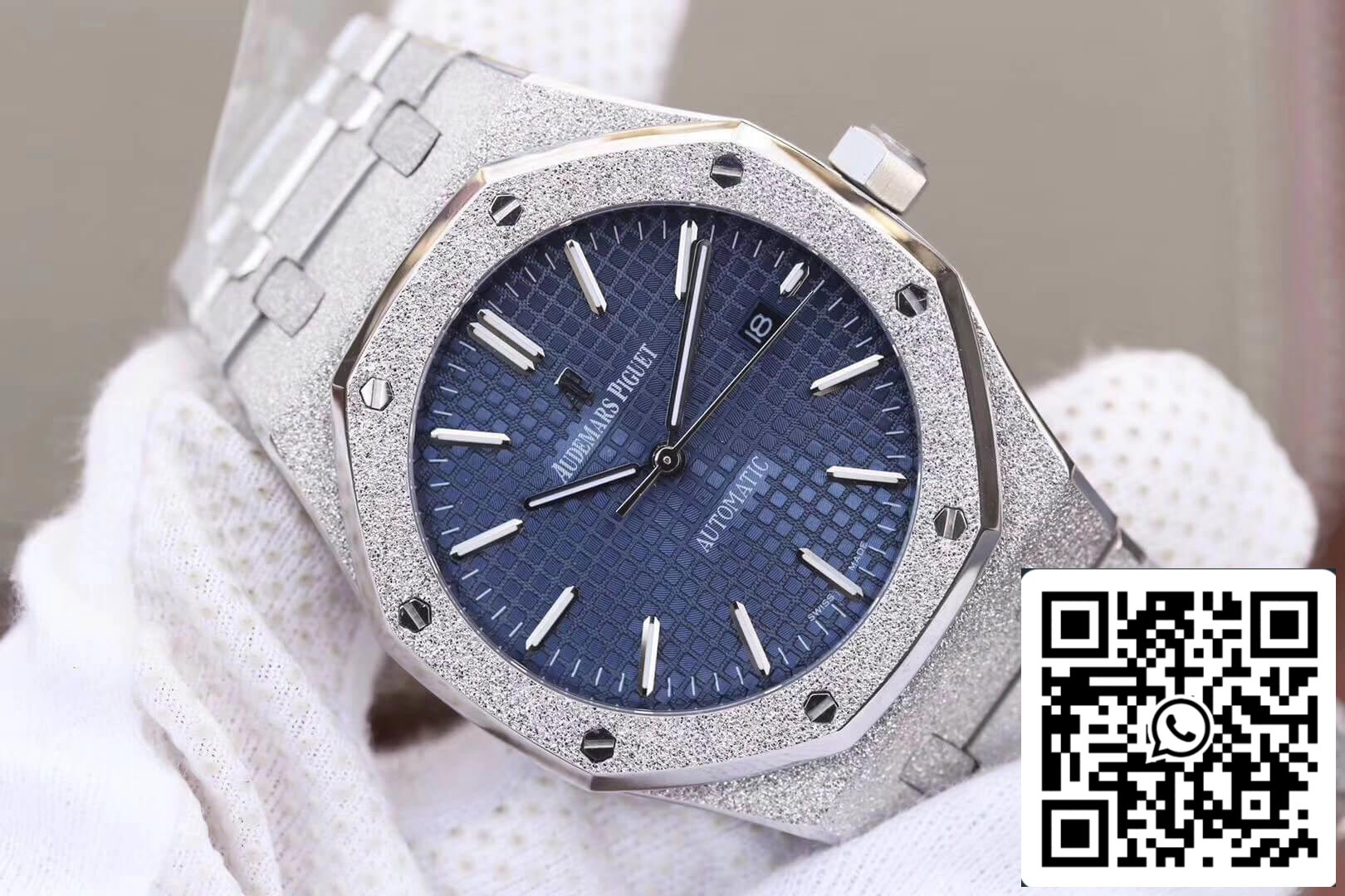 Audemars Piguet Royal Oak 15454BC.GG.1259BC.01 1:1 Best Edition JH Factory Blue Dial EU Watch Store