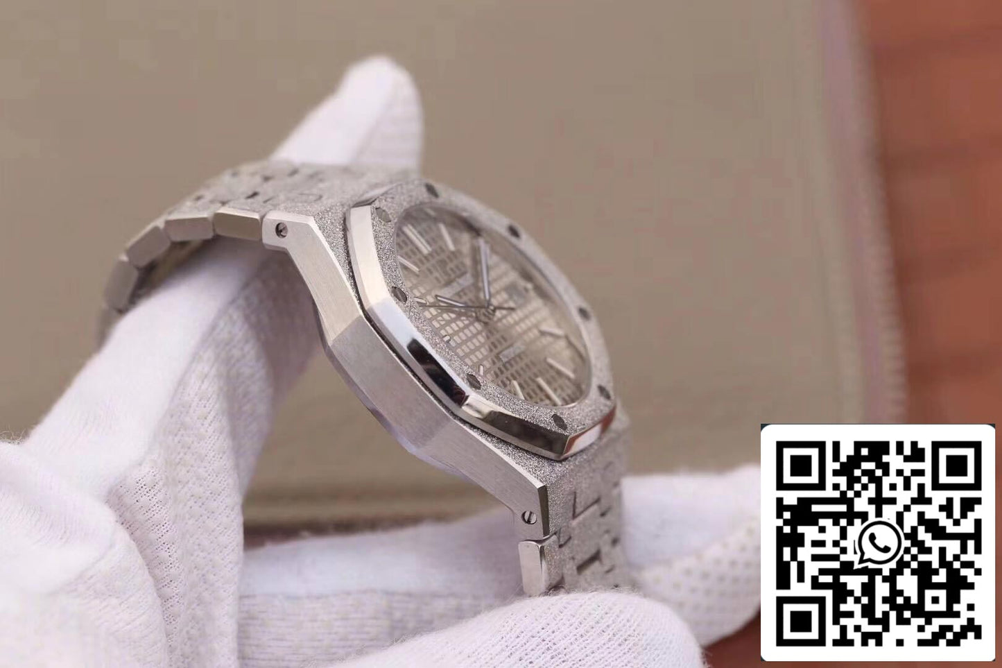 Audemars Piguet Royal Oak 15454BC.GG.1259BC.01 1:1 Best Edition JH Factory Rhodium Dial EU Watch Store